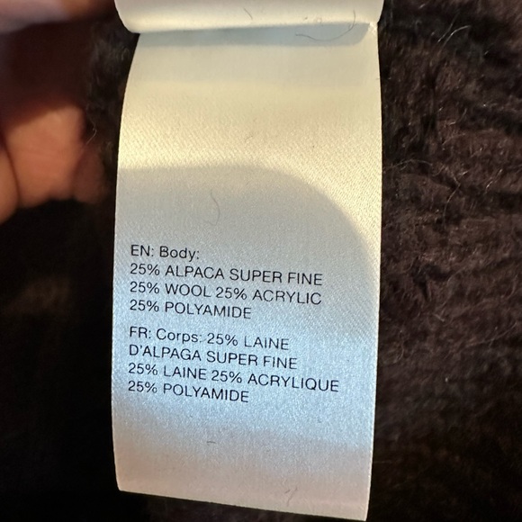 NWT! NANUSHKA ARWAN CHUNKY CABLE KNIT - Picture 6 of 7